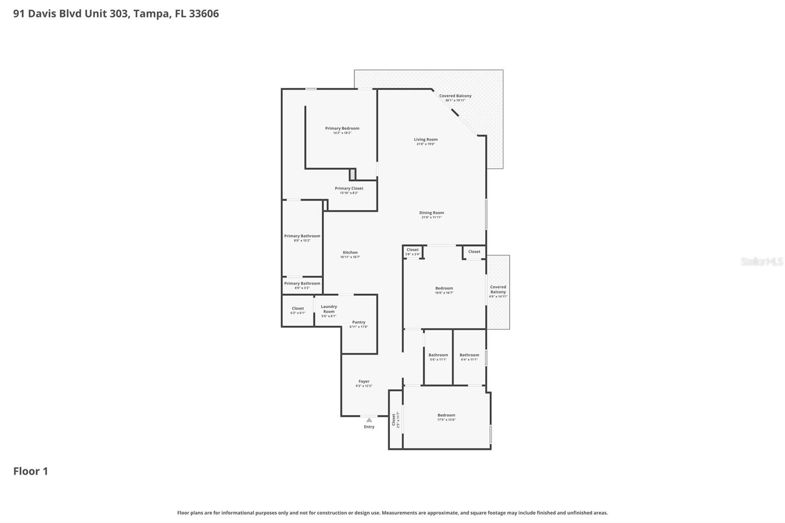 91 DAVIS BLVD #303, TAMPA, FL, 33606