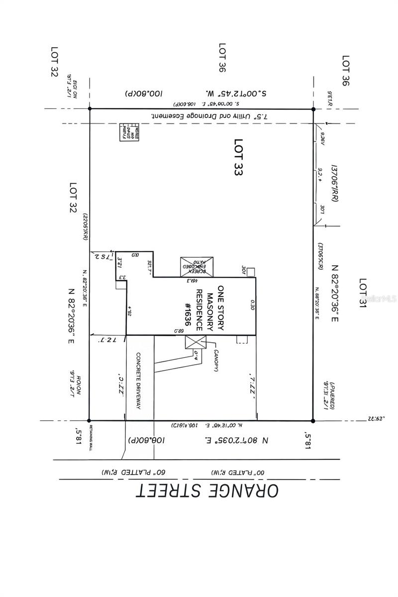 11836 ORANGE ST, SAN ANTONIO, FL, 33576