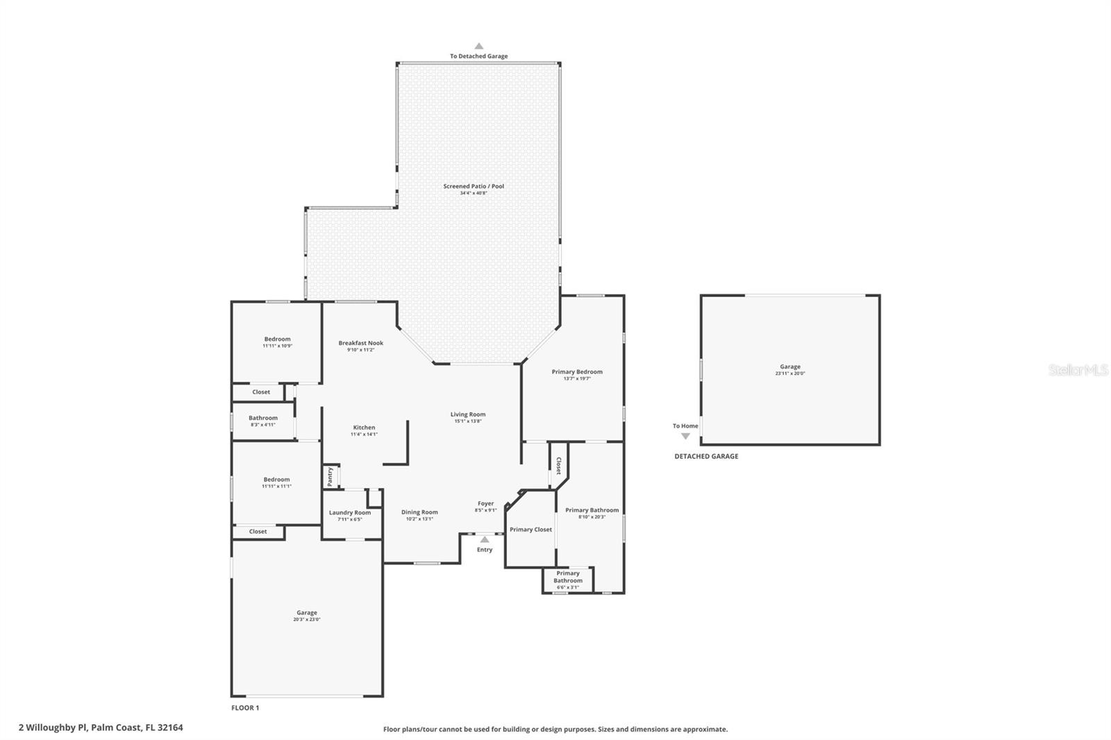 2 WILLOUGHBY PL, PALM COAST, FL, 32164