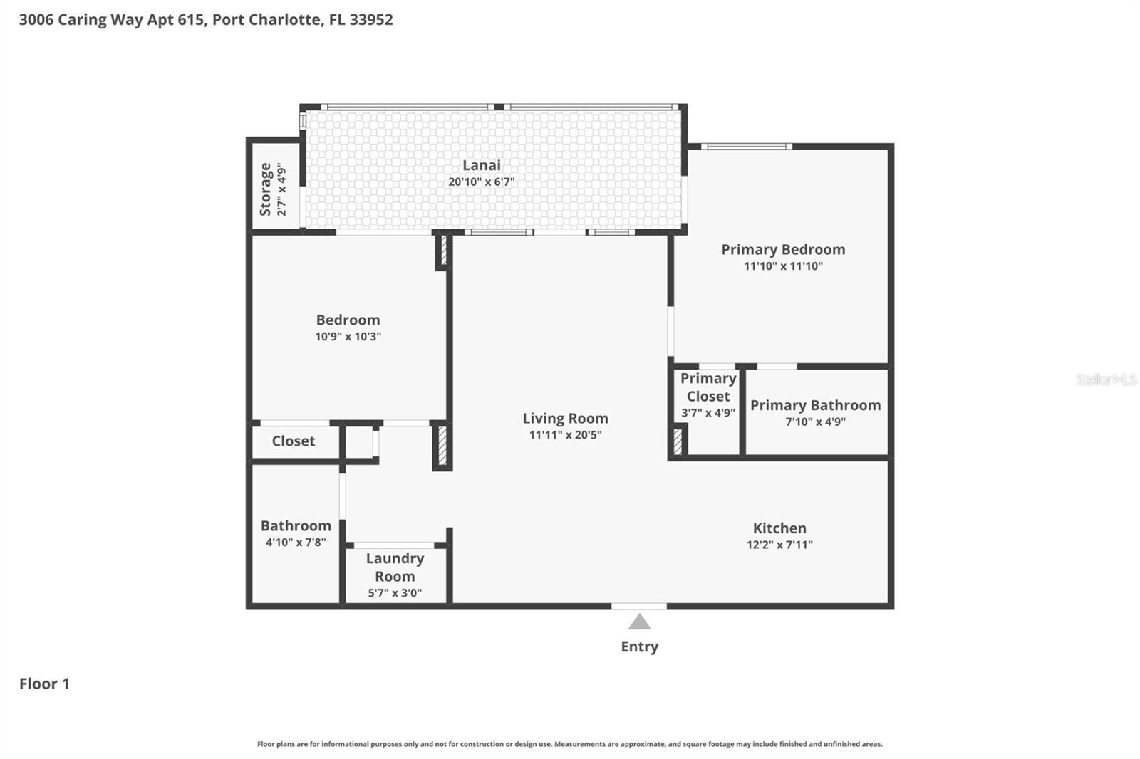 3006 CARING WAY #615, PORT CHARLOTTE, FL, 33952