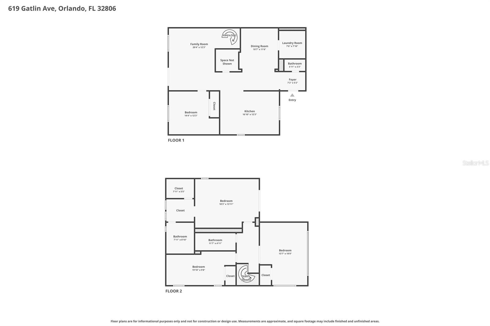 619 GATLIN AVE, ORLANDO, FL, 32806