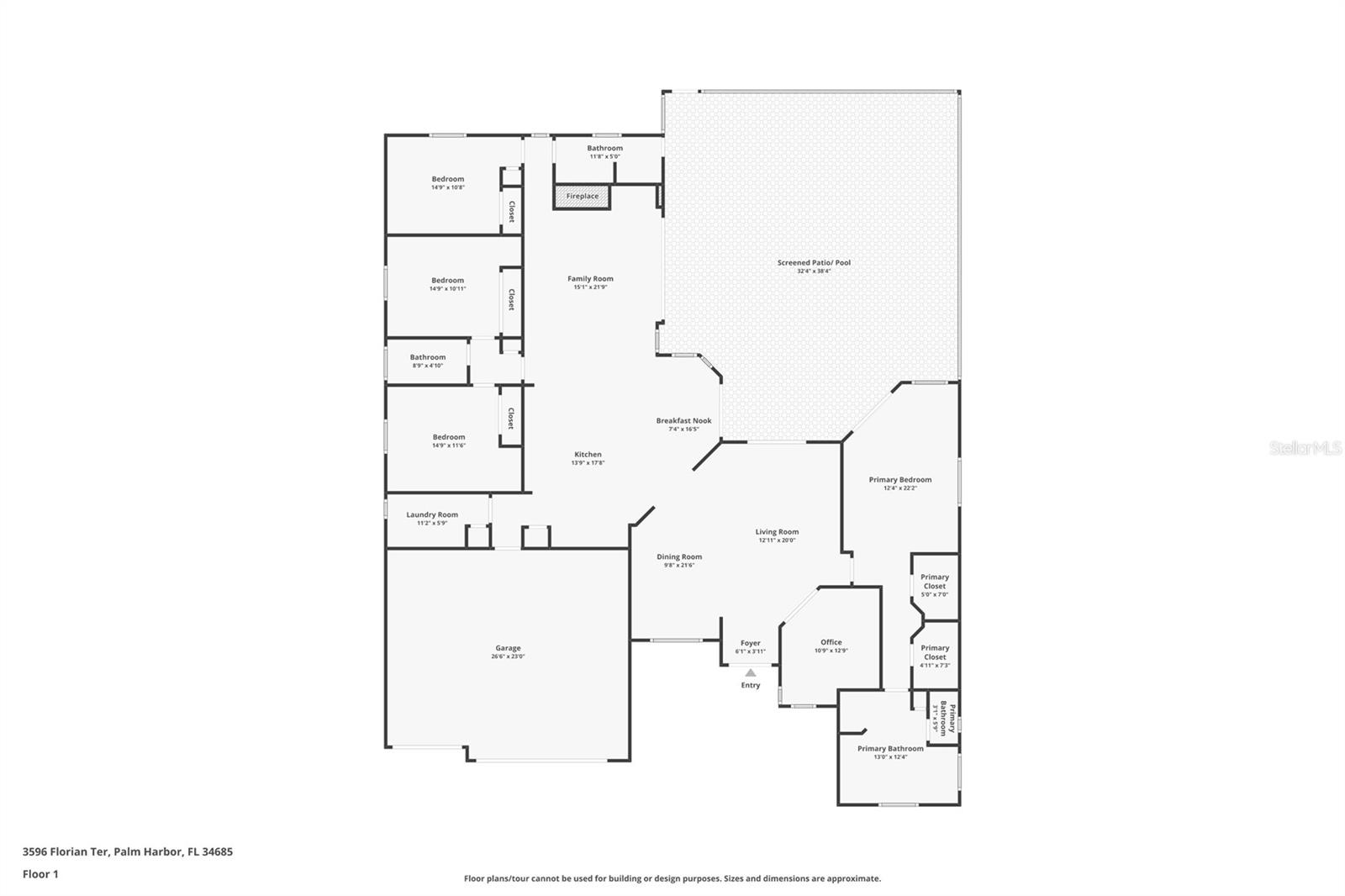 3596 FLORIAN TER, PALM HARBOR, FL, 34685