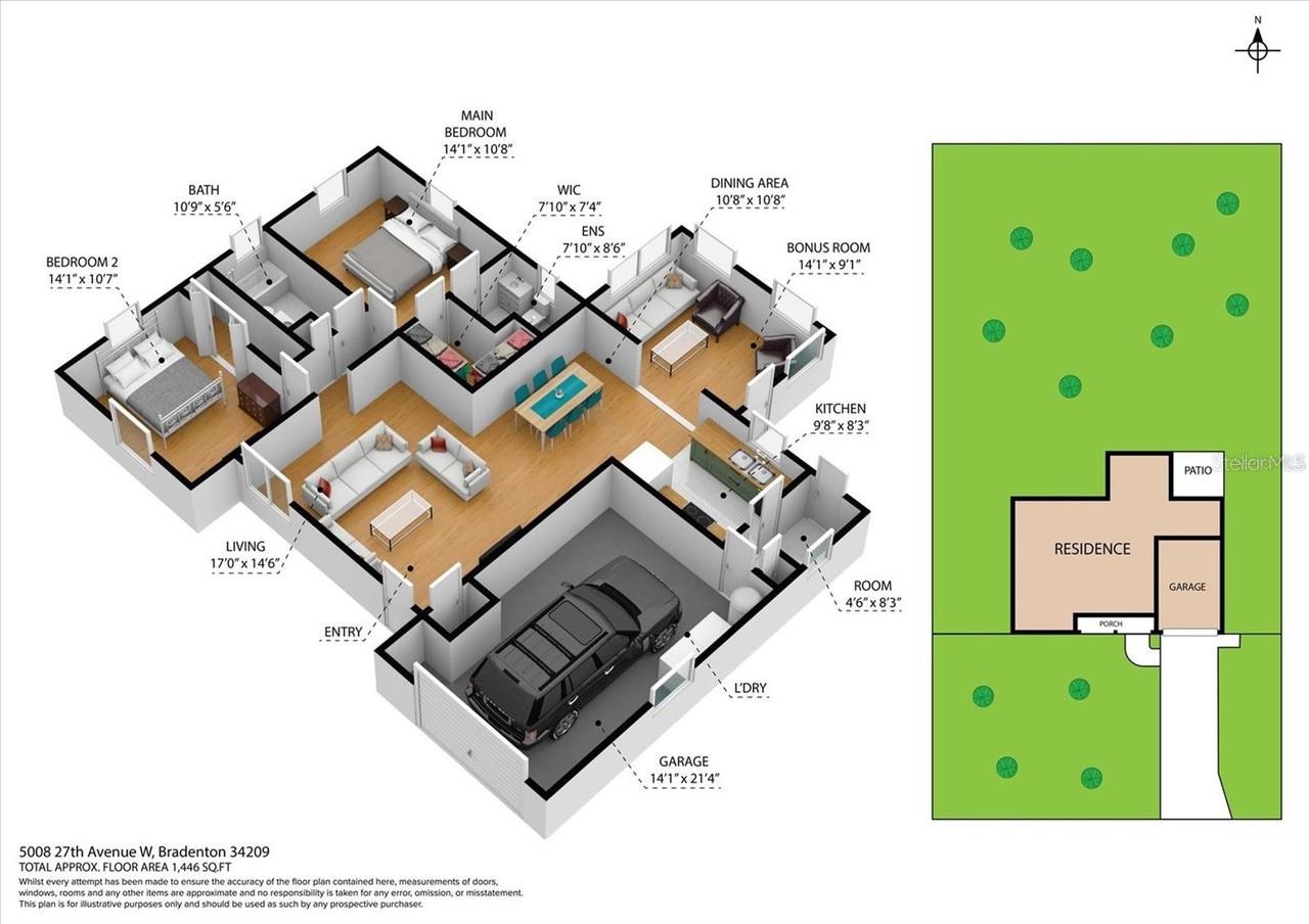 5008 27TH AVE W, BRADENTON, FL, 34209