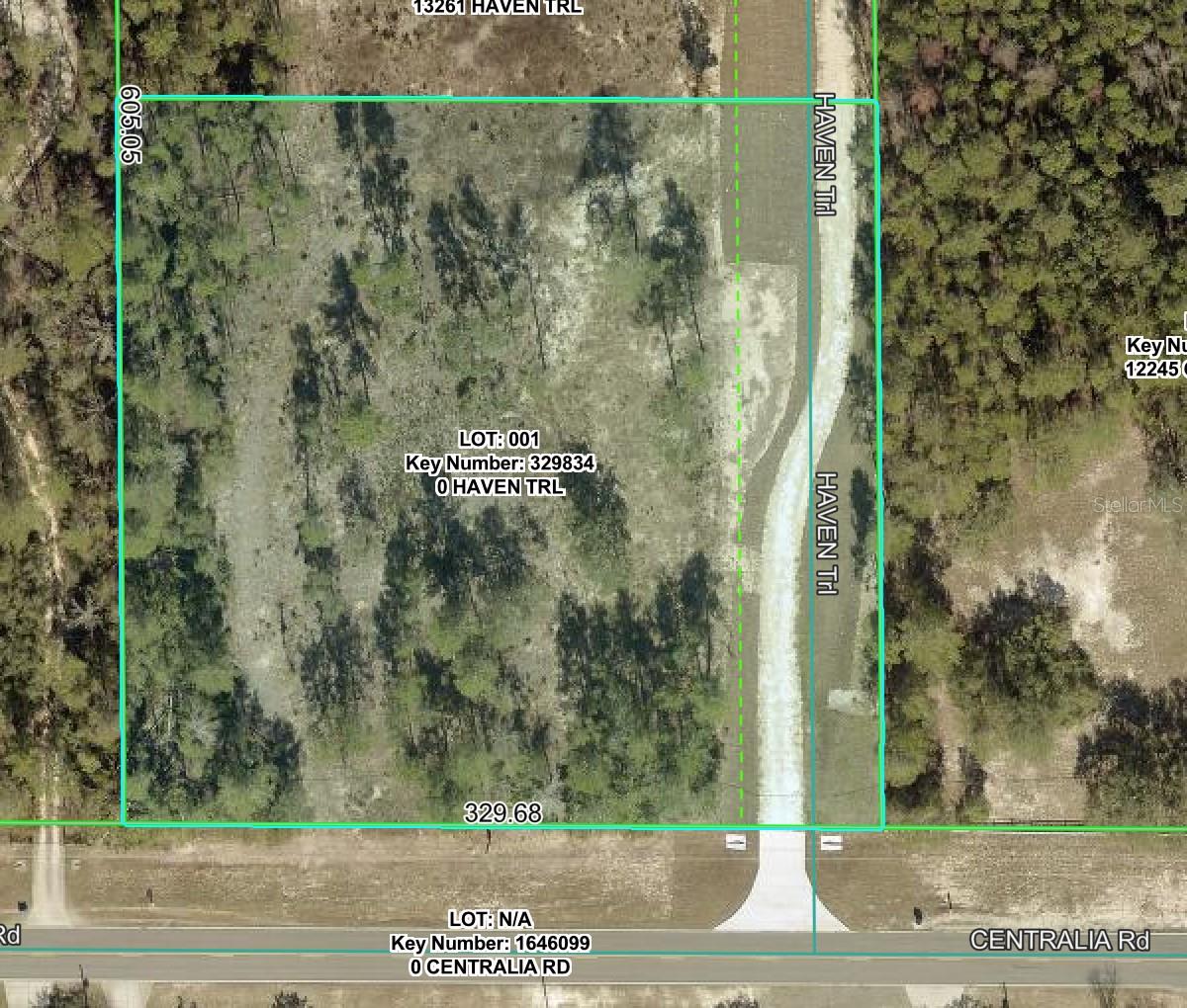 13183 HAVEN (LOT 1) TRL, WEEKI WACHEE, FL, 34614