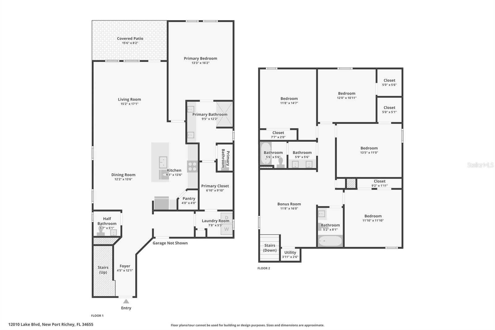 12010 LAKE BLVD, NEW PORT RICHEY, FL, 34655