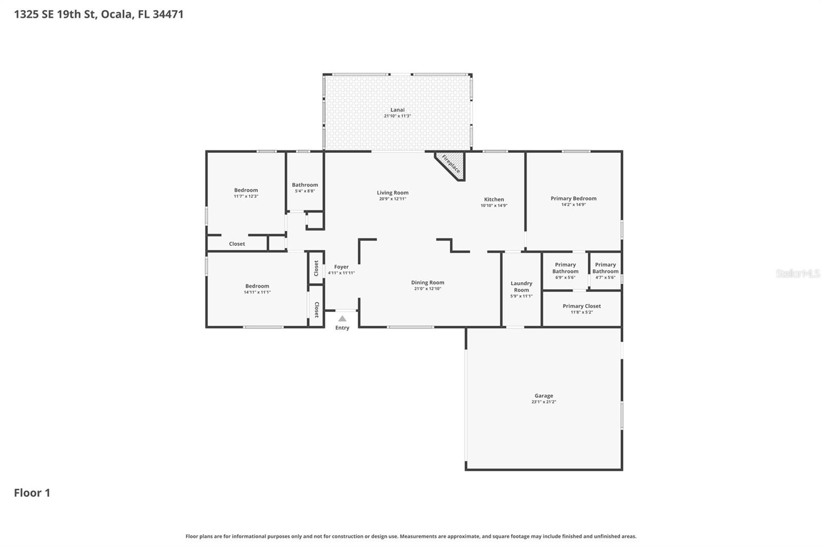 1325 SE 19TH ST, OCALA, FL, 34471