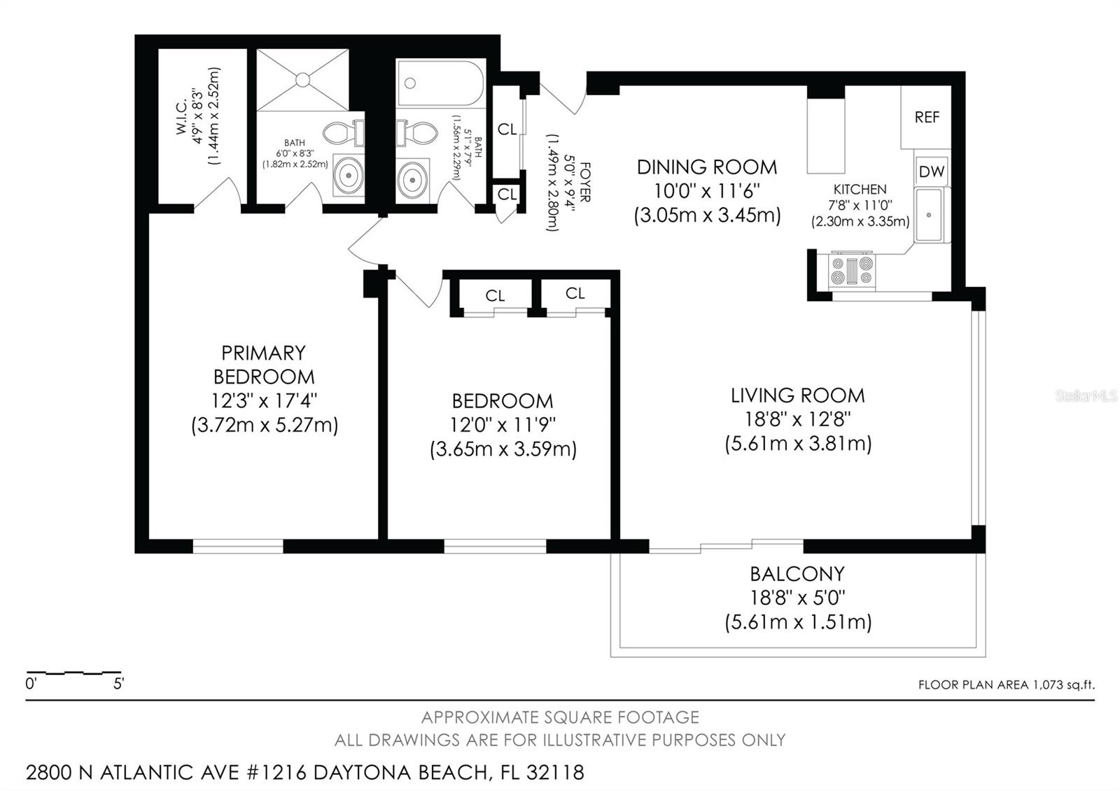 2800 N ATLANTIC AVE #1216, DAYTONA BEACH, FL, 32118