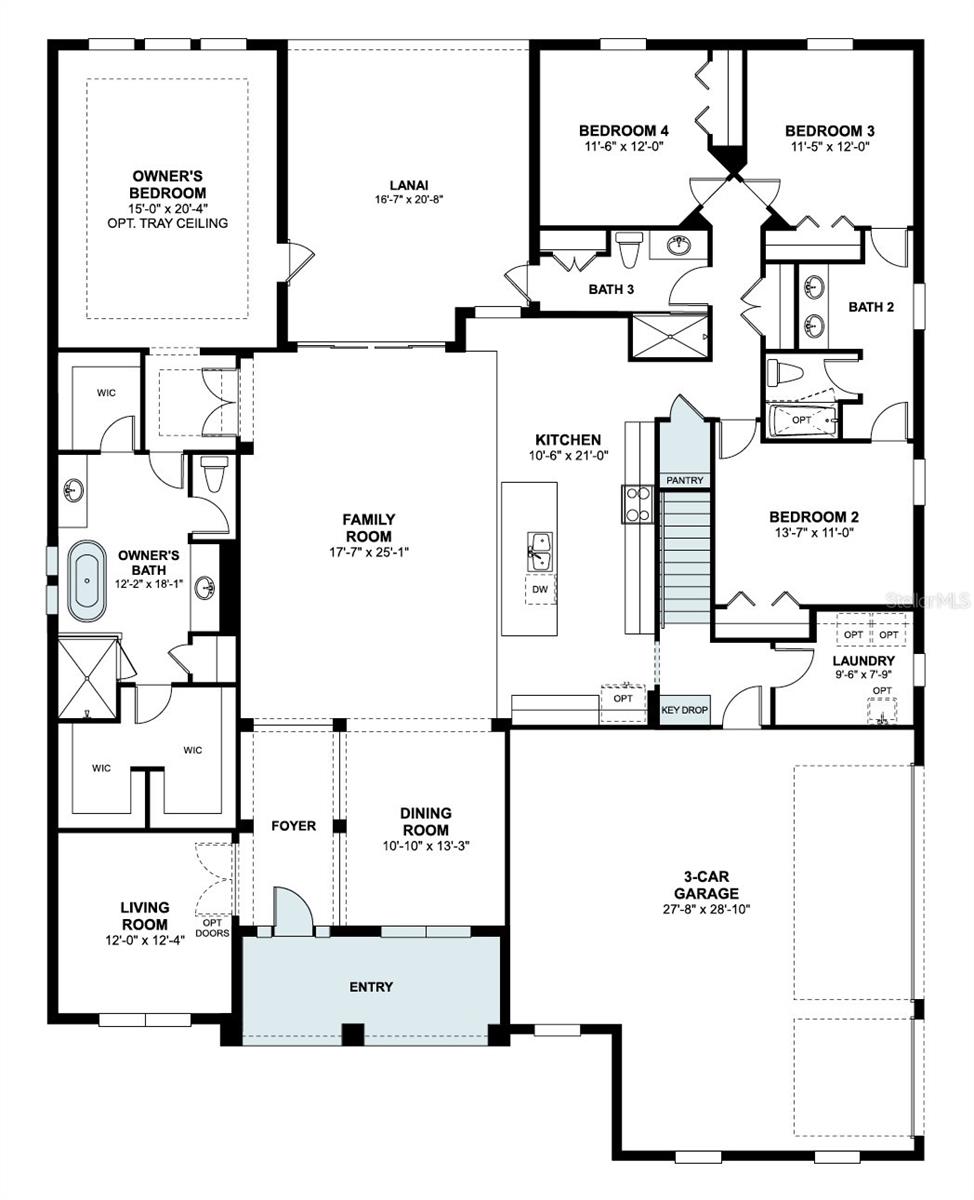 3555 WOLVES CREEK PL, APOPKA, FL, 32712