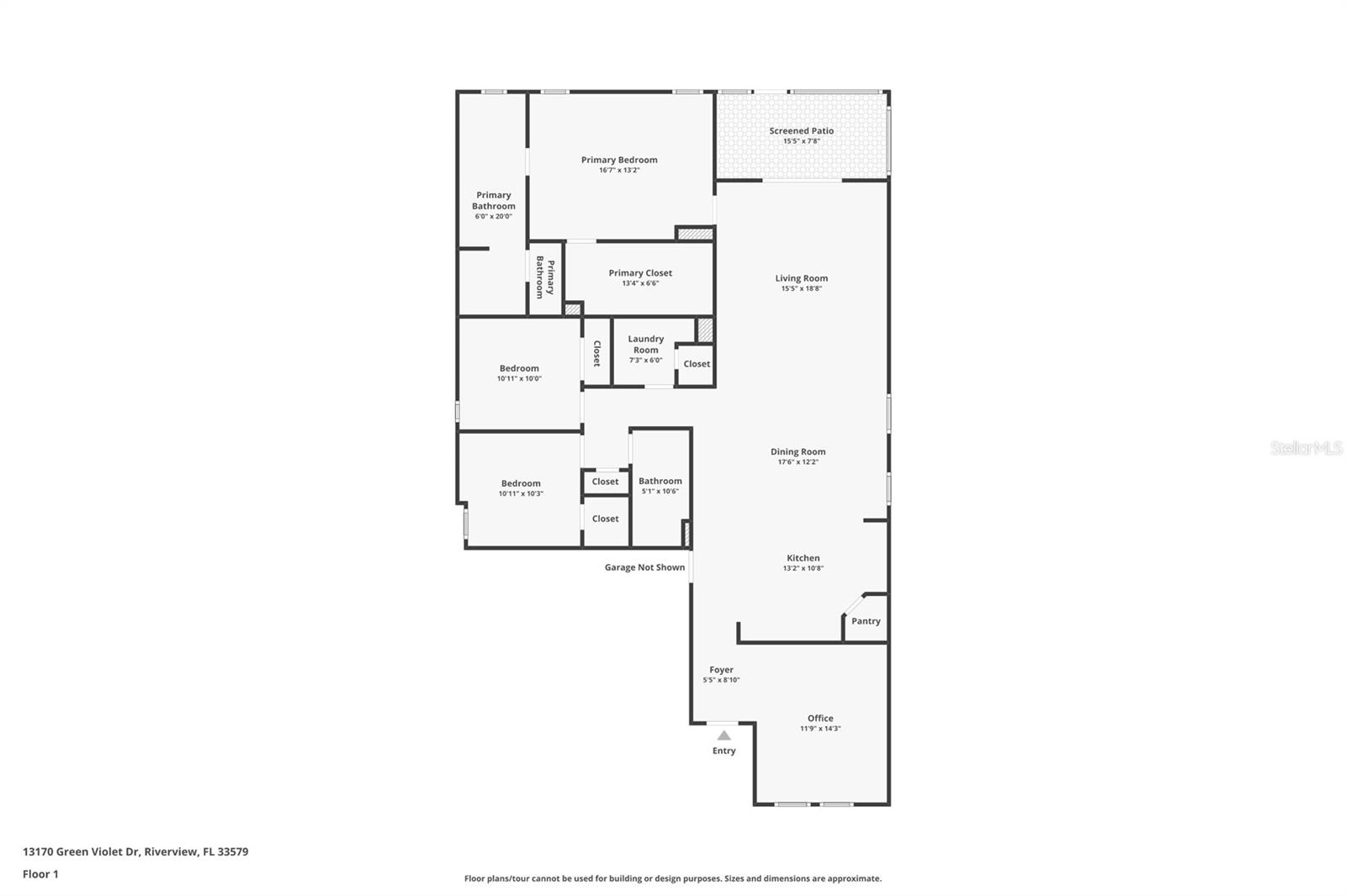 13170 GREEN VIOLET DR, RIVERVIEW, FL, 33579