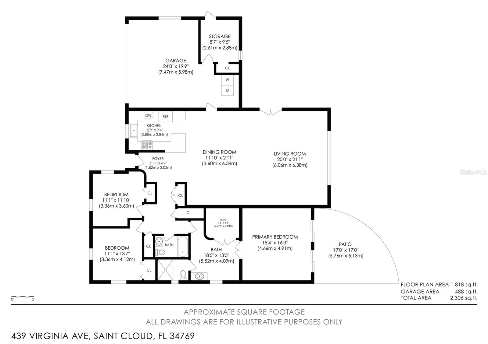 439 VIRGINIA AVE, ST CLOUD, FL, 34769