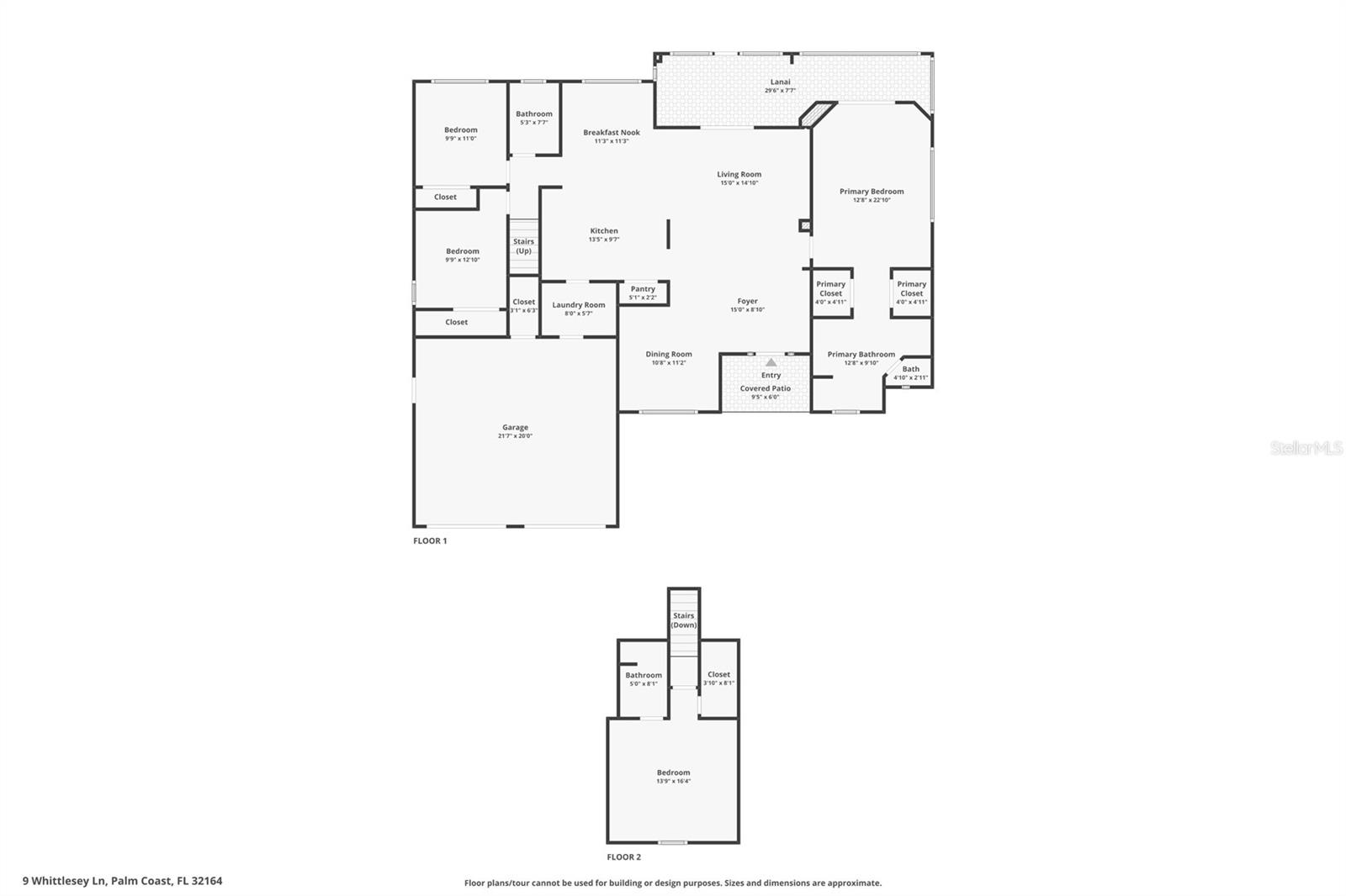 9 WHITTLESEY LN, PALM COAST, FL, 32164