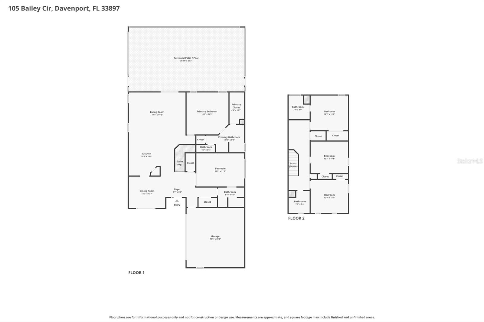 105 BAILEY CIR, DAVENPORT, FL, 33897