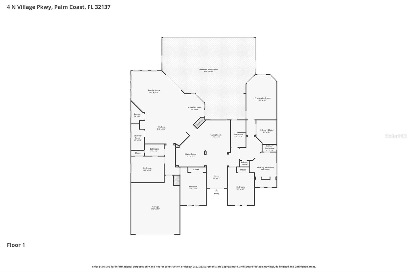 4 N VILLAGE PKWY, PALM COAST, FL, 32137