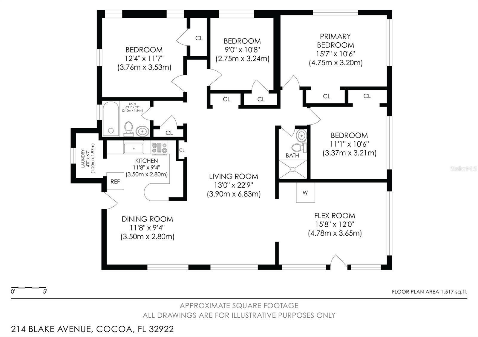 214 BLAKE AVE, COCOA, FL, 32922