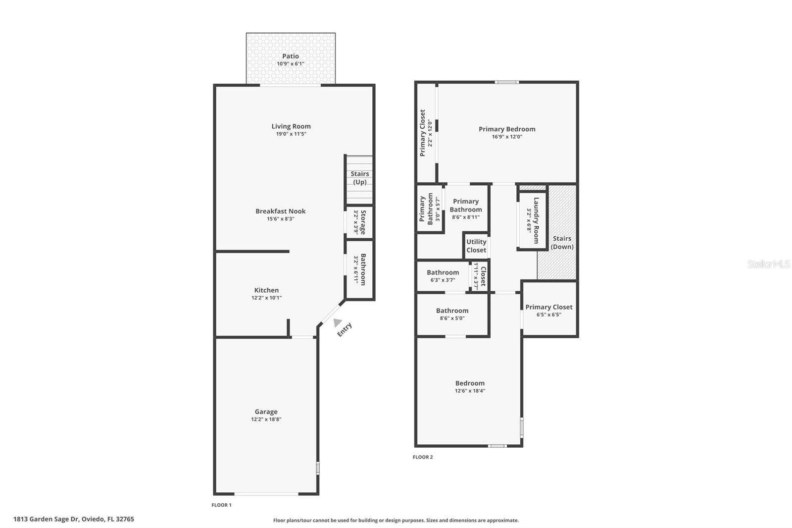 1813 GARDEN SAGE DR, OVIEDO, FL, 32765