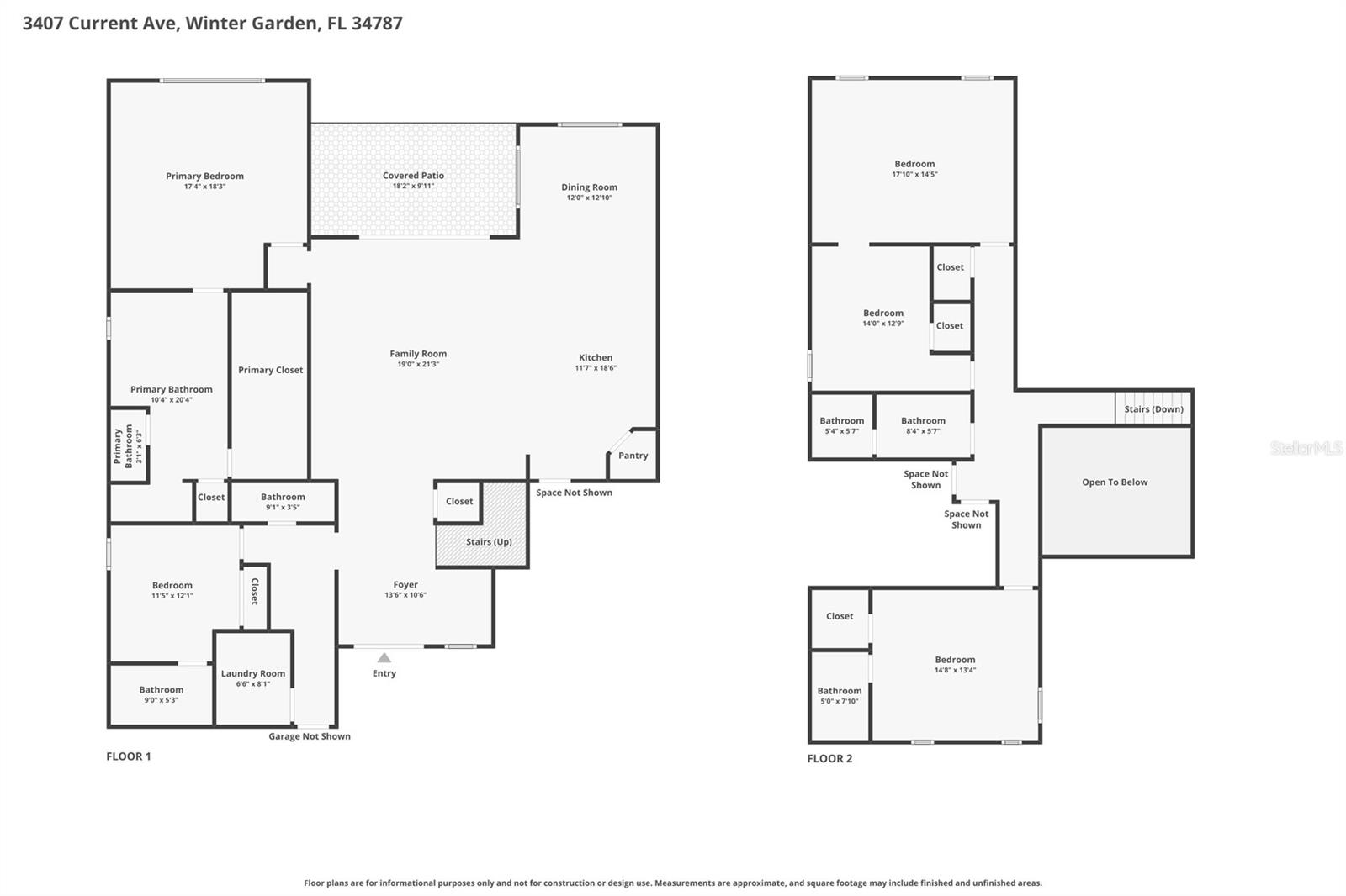 3407 CURRENT AVE, WINTER GARDEN, FL, 34787