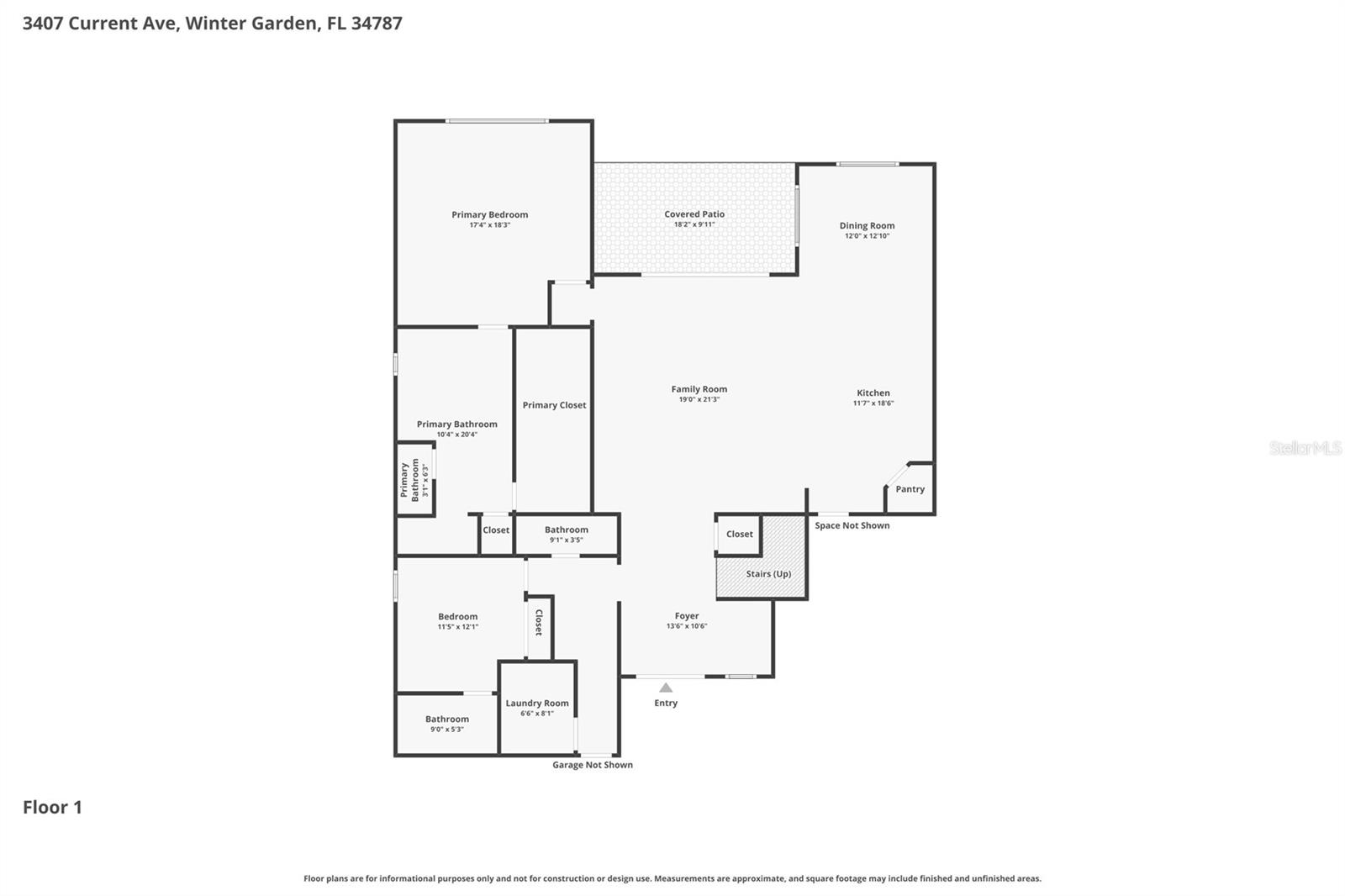 3407 CURRENT AVE, WINTER GARDEN, FL, 34787