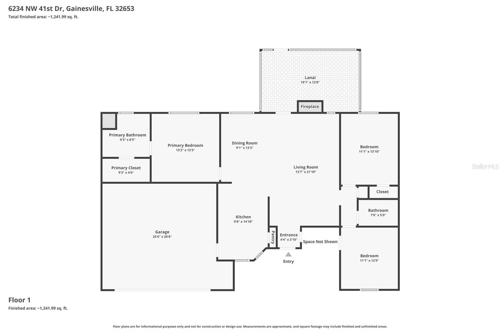 6234 NW 41ST DR, GAINESVILLE, FL, 32653