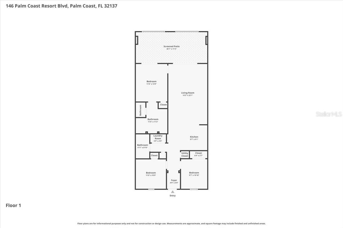 146 PALM COAST RESORT BLVD #206, PALM COAST, FL, 32137