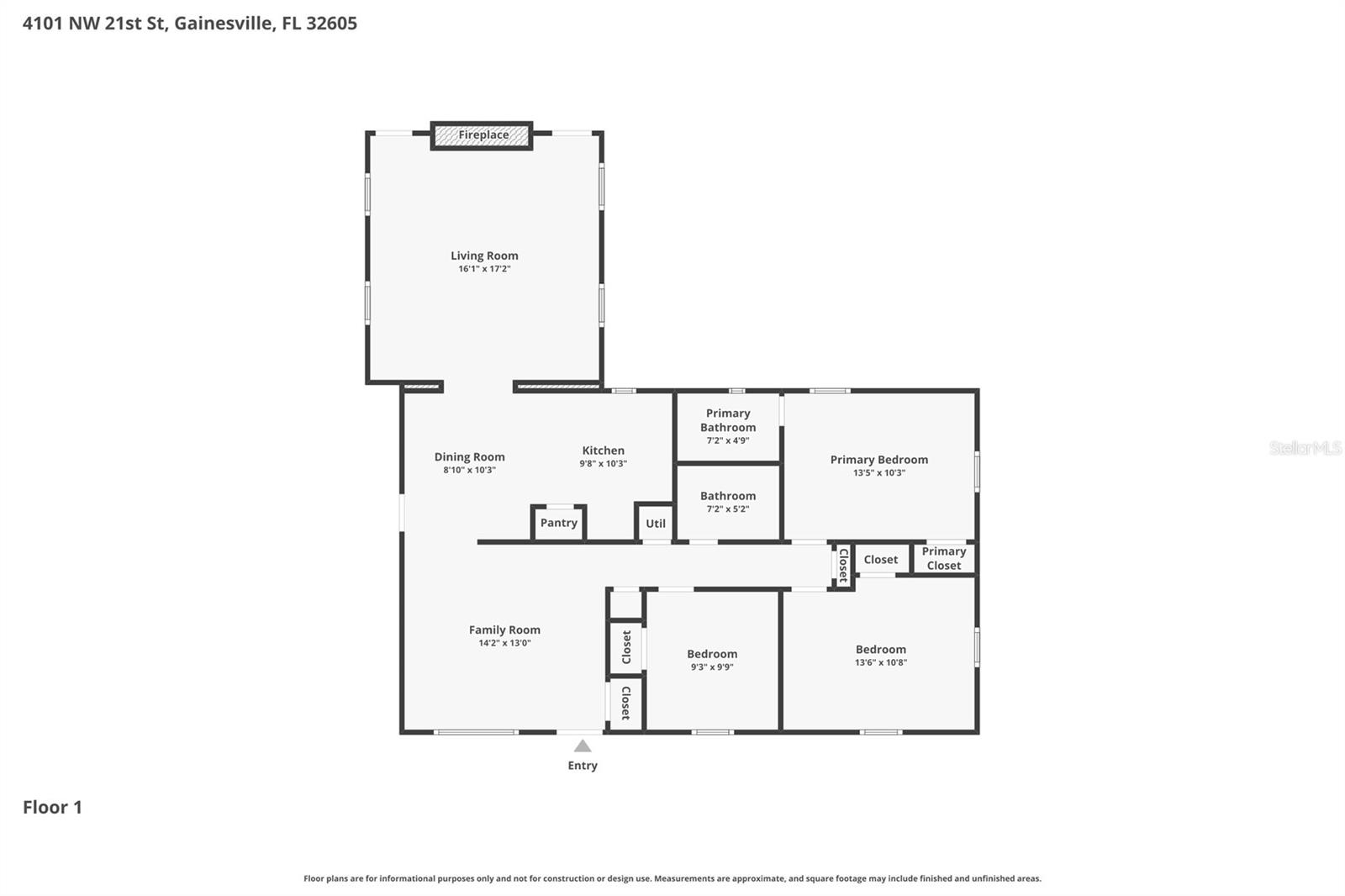 4101 NW 21ST ST, GAINESVILLE, FL, 32605