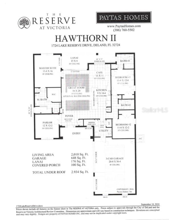 1724 LAKE RESERVE DR, DELAND, FL, 32724