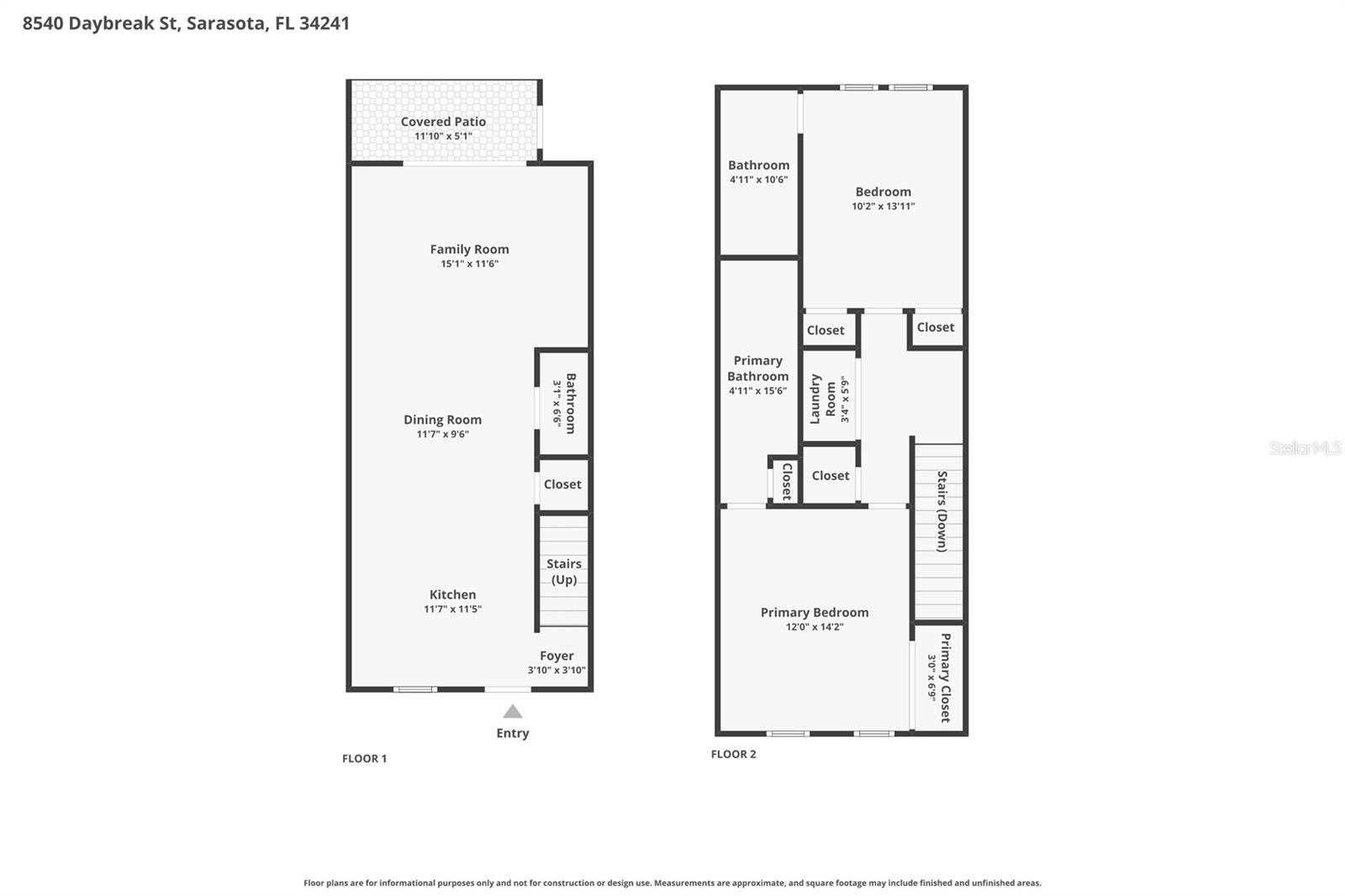 8540 DAYBREAK ST, SARASOTA, FL, 34241