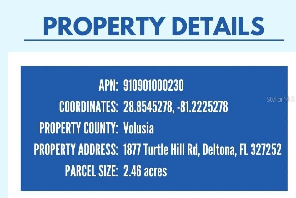 1877 TURTLE HILL RD, DELTONA, FL, 32725