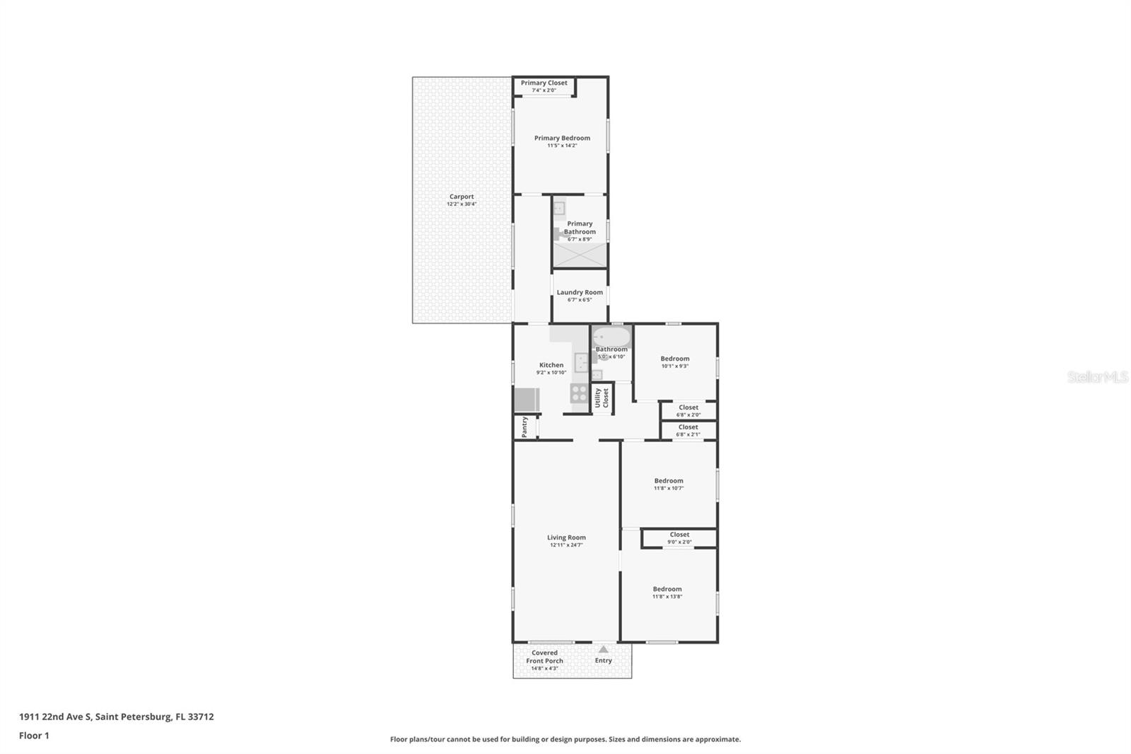 1911 22ND AVE S, ST PETERSBURG, FL, 33712