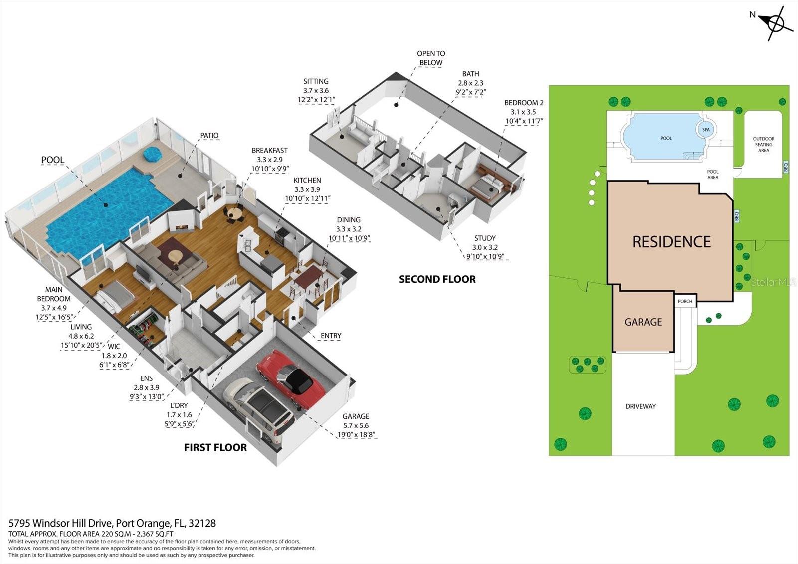 5795 WINDSOR HILL DR, PORT ORANGE, FL, 32128