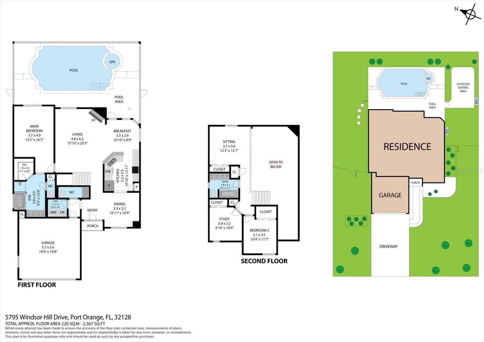 5795 WINDSOR HILL DR, PORT ORANGE, FL, 32128