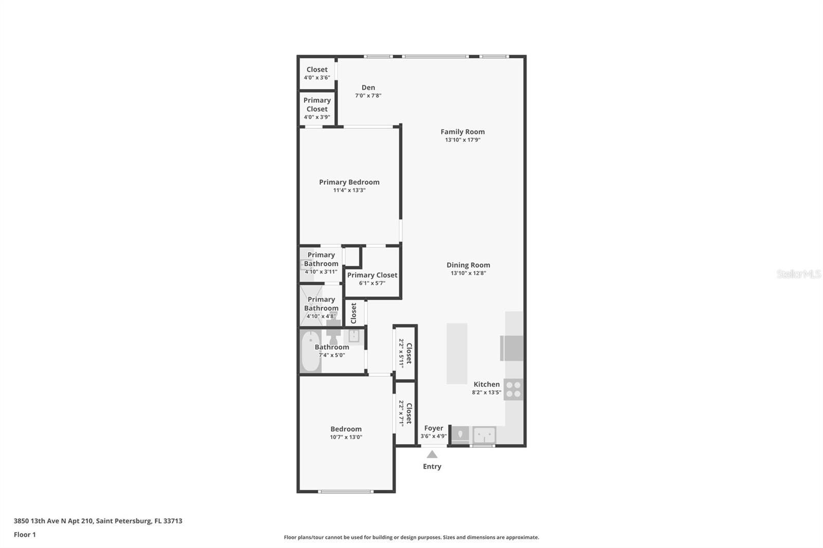 3850 13TH AVE N #210, ST PETERSBURG, FL, 33713