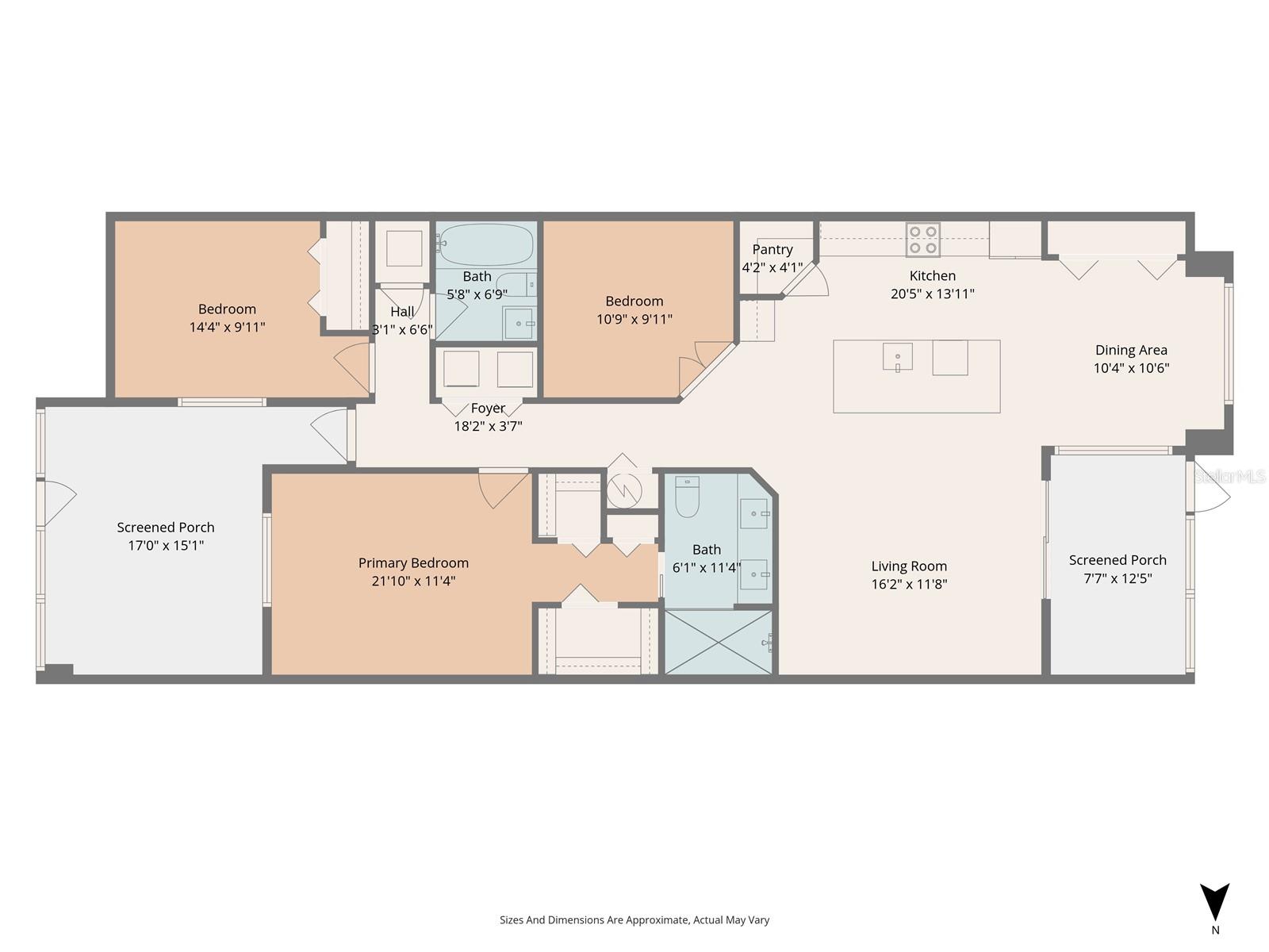 19015 SCALLOP LOOP #104, LAKEWOOD RANCH, FL, 34211