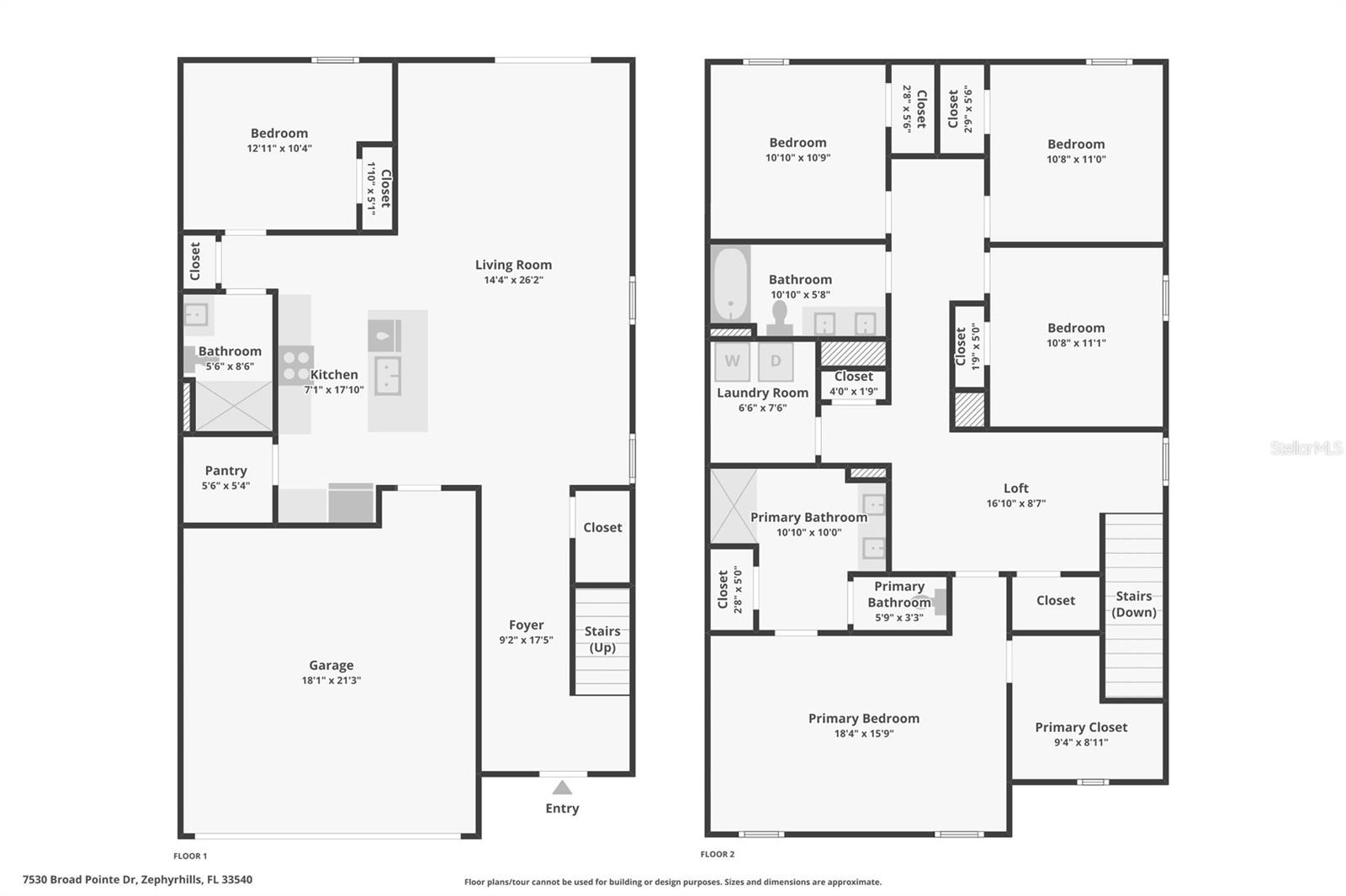 7530 BROAD POINTE DR, ZEPHYRHILLS, FL, 33540