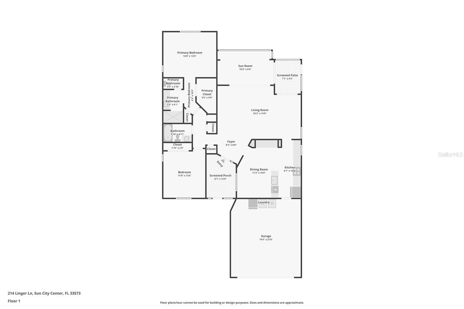 214 LINGER LN, SUN CITY CENTER, FL, 33573