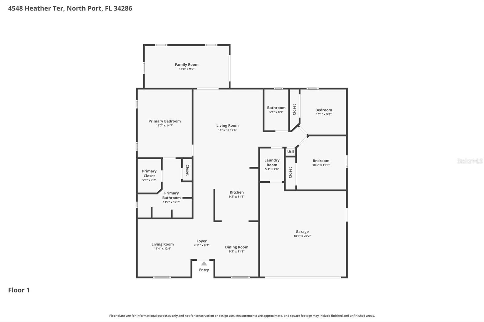 4548 HEATHER TER, NORTH PORT, FL, 34286