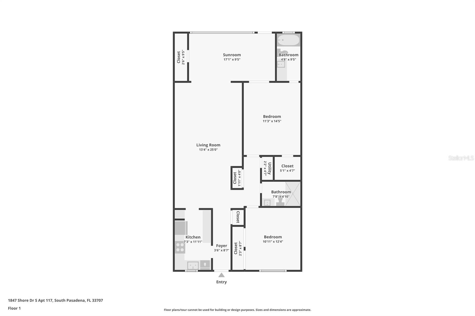 1847 SHORE DR S #117, SOUTH PASADENA, FL, 33707