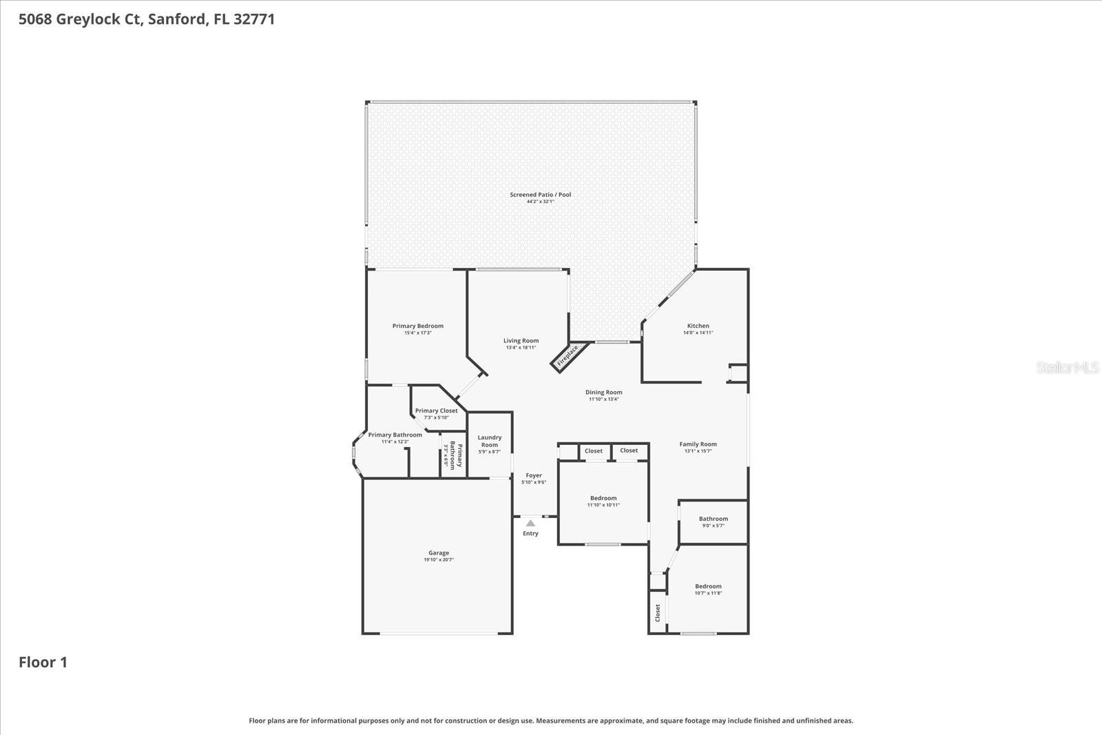 5068 GREYLOCK CT, SANFORD, FL, 32771