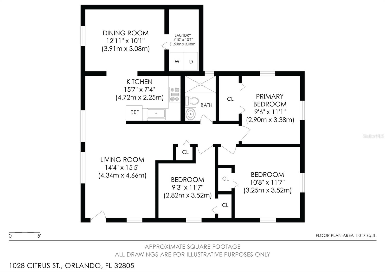 1028 CITRUS ST, ORLANDO, FL, 32805