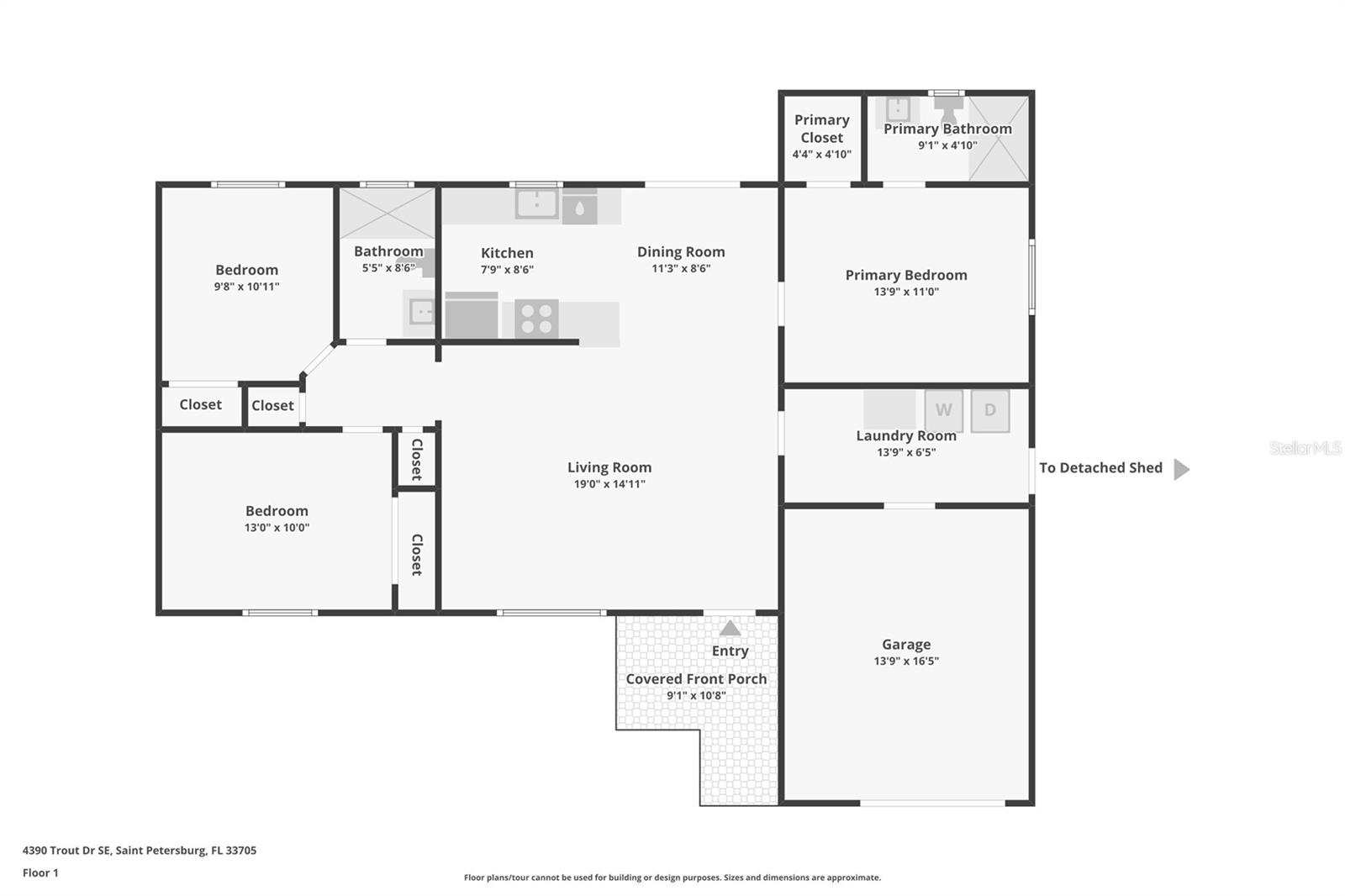 4390 TROUT DR SE, ST PETERSBURG, FL, 33705