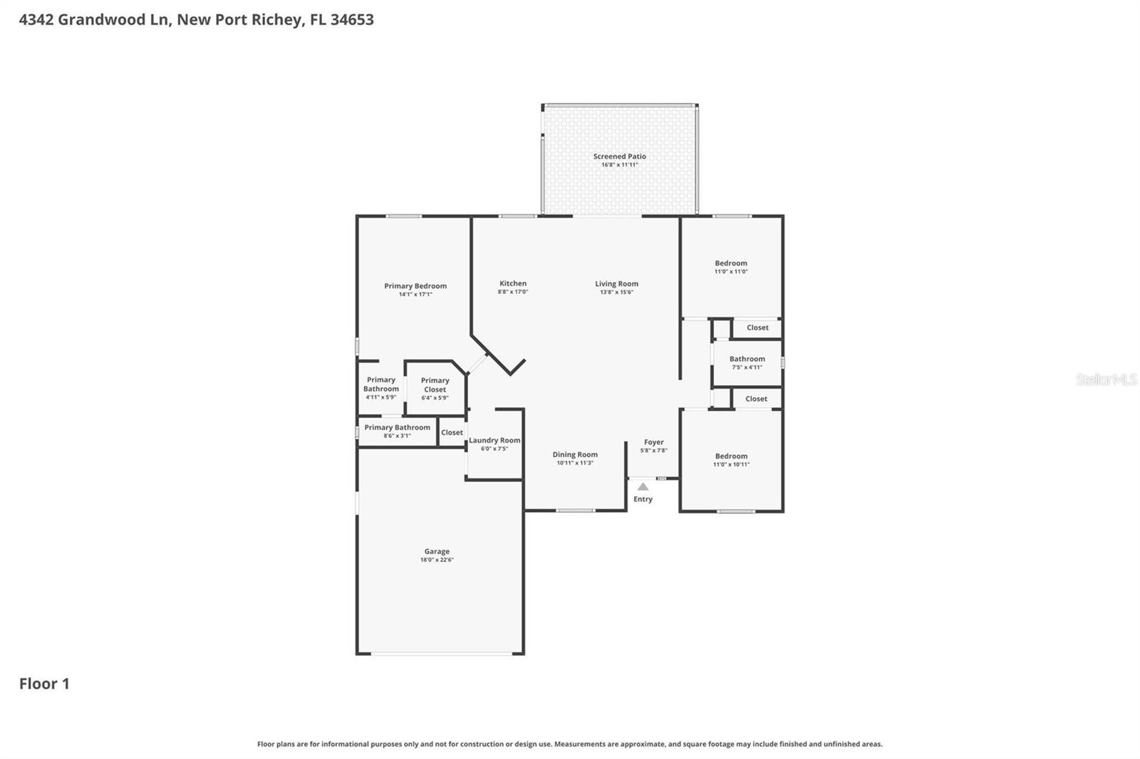 4342 GRANDWOOD LN, NEW PORT RICHEY, FL, 34653