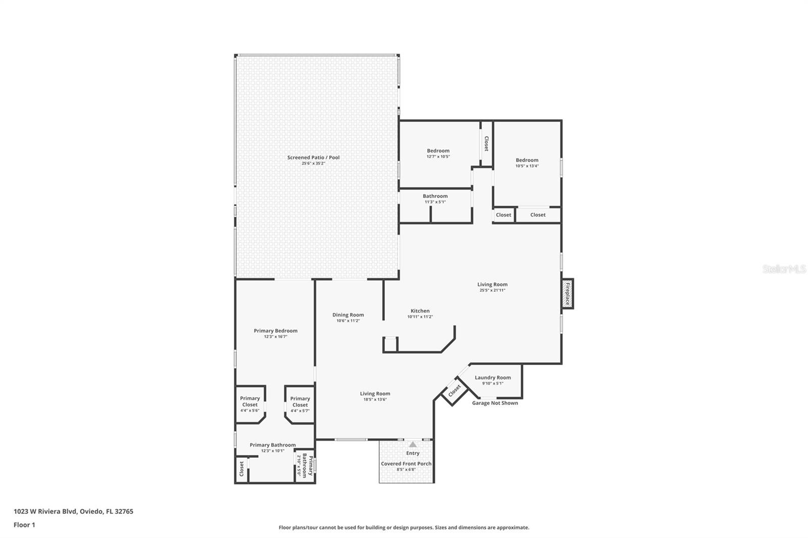 1023 W RIVIERA BLVD, OVIEDO, FL, 32765