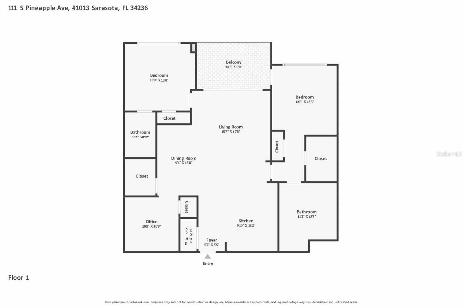 111 S PINEAPPLE AVE #1013, SARASOTA, FL, 34236