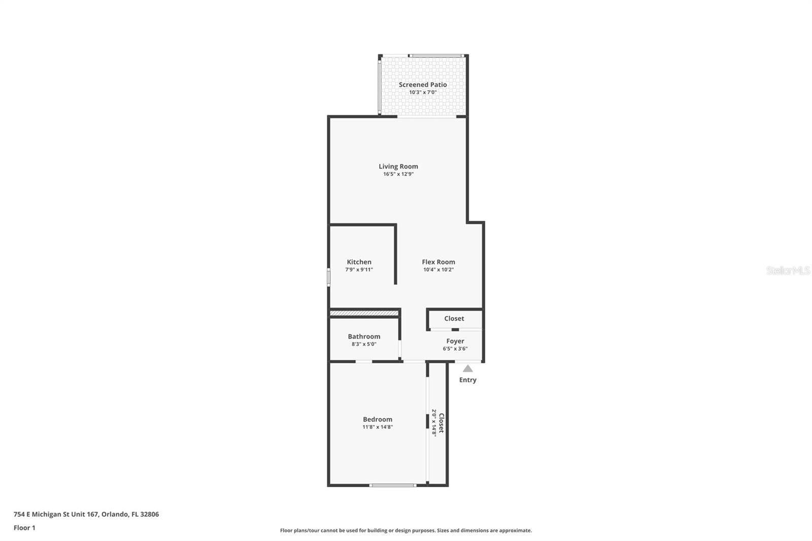 754 E MICHIGAN ST #167, ORLANDO, FL, 32806