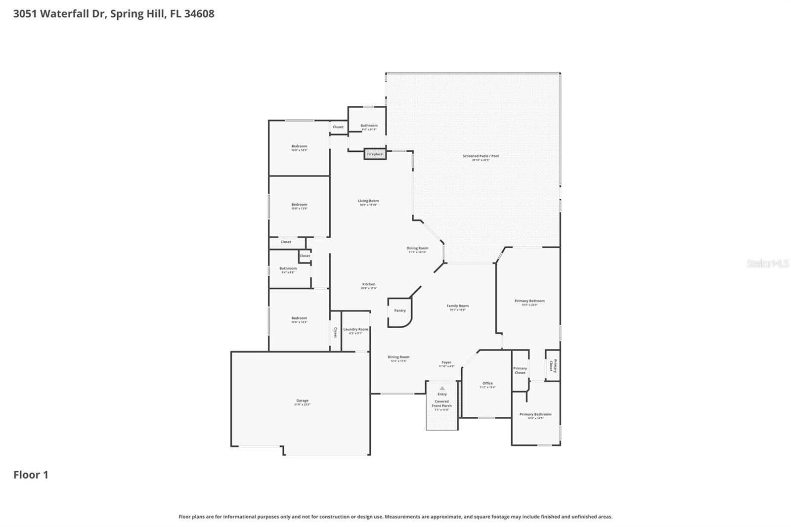 3051 WATERFALL DR, SPRING HILL, FL, 34608