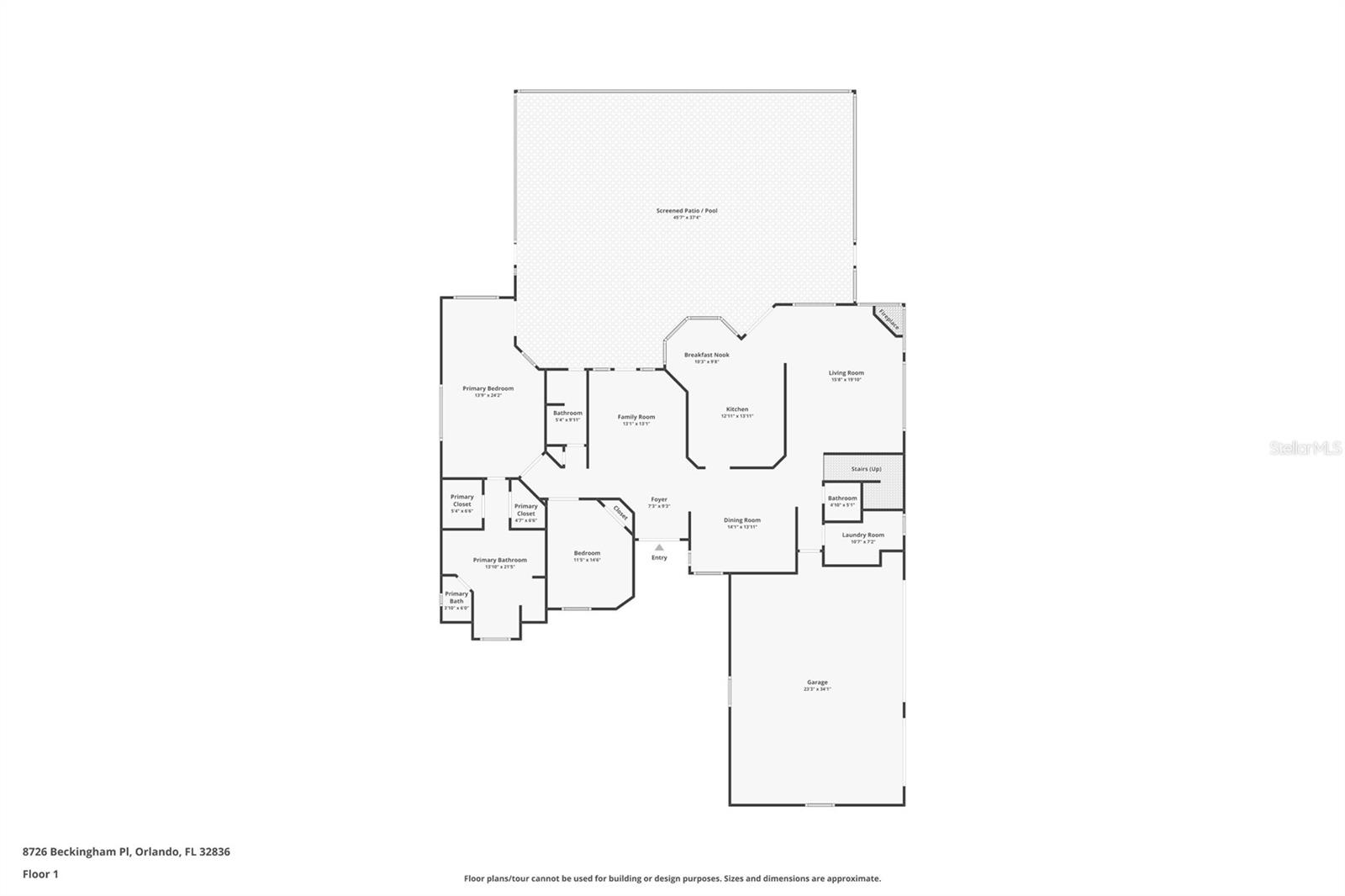 8726 BECKINGHAM PL, ORLANDO, FL, 32836