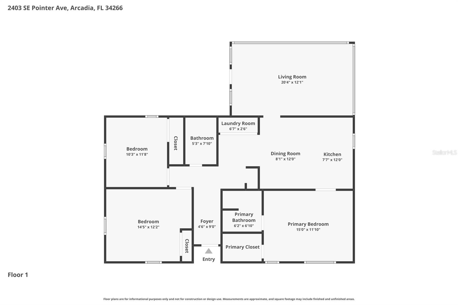 2403 SE POINTER AVE, ARCADIA, FL, 34266