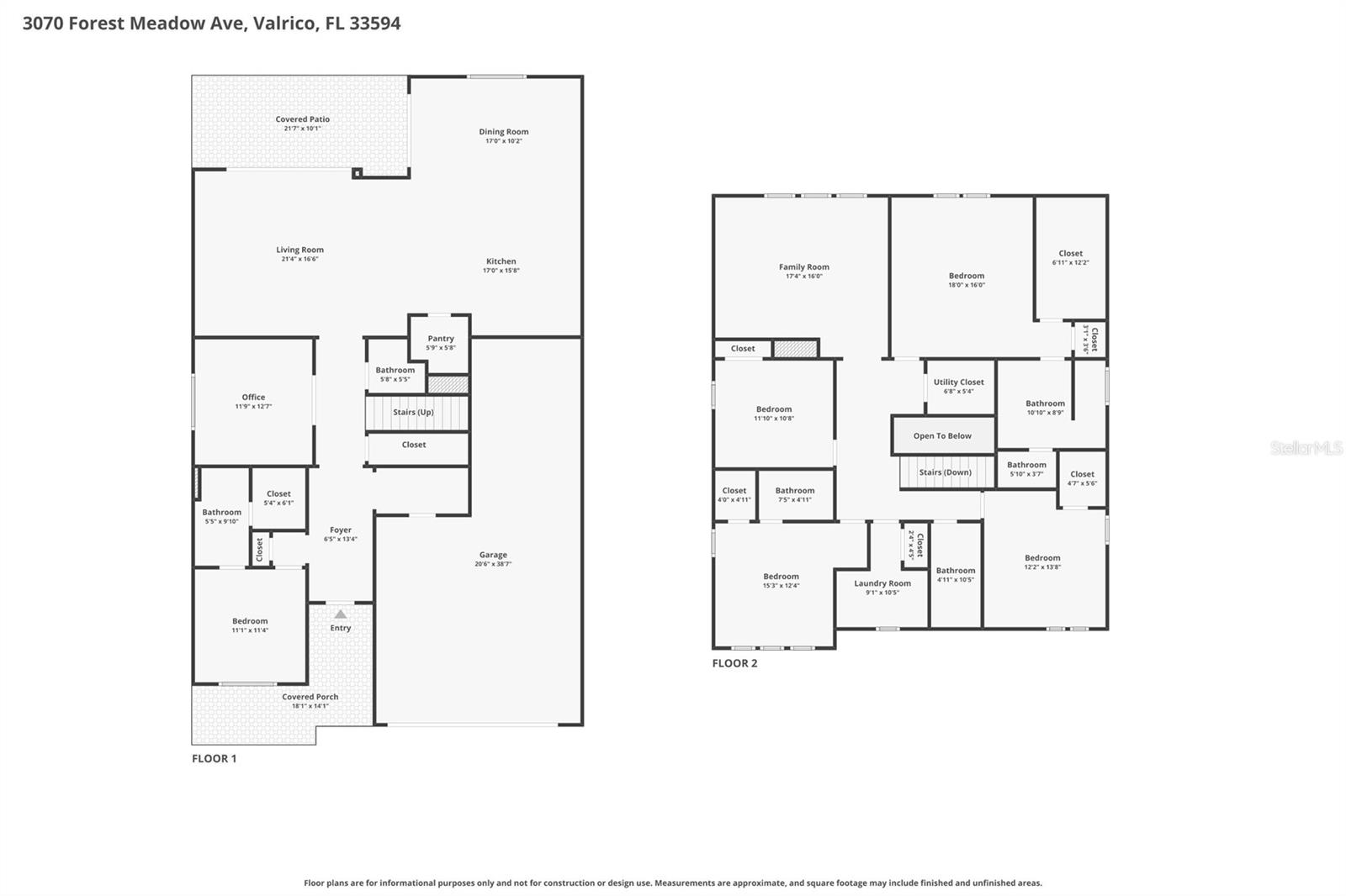 3070 FOREST MEADOW AVE, VALRICO, FL, 33594