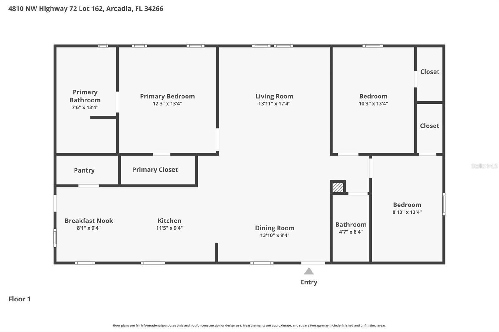 4810 NW HIGHWAY 72 #162, ARCADIA, FL, 34266