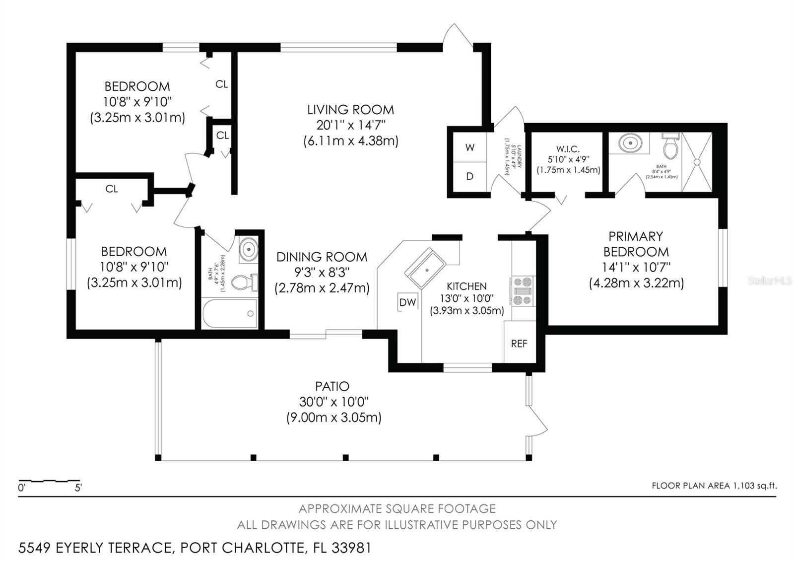 5549 EYERLY TER, PORT CHARLOTTE, FL, 33981