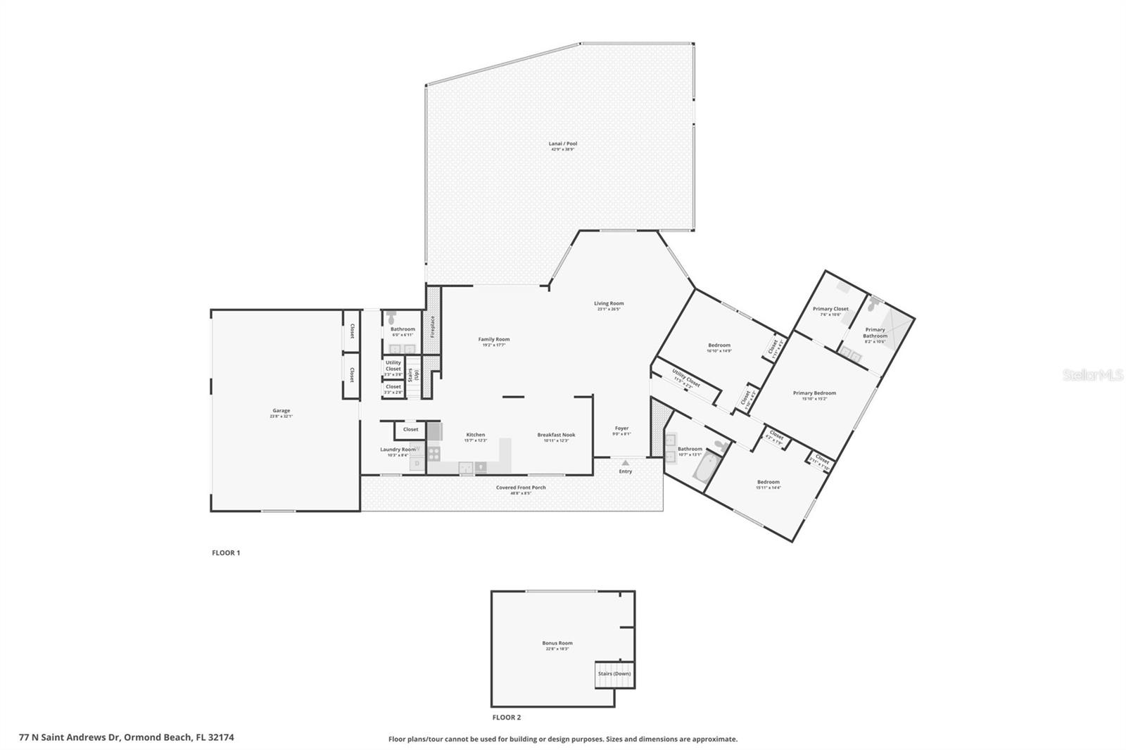 77 N ST ANDREWS DR, ORMOND BEACH, FL, 32174